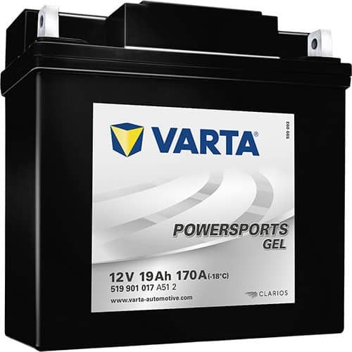 VARTA POWERSPORTS GEL 519 901 017 19AH 170A 12V R+