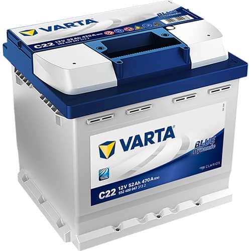 VARTA Blue Dynamic 552 400 047 52AH 470A R+