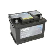 EXIDE PREMIUM 61AH 600A R+