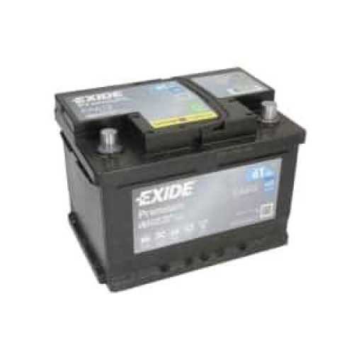 EXIDE PREMIUM 61AH 600A R+