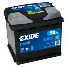 EXIDE EXCELL 50AH 450A R+