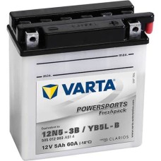 VARTA POWERSPORTS Freshpack 505 012 003 YB5L-B 12N5-3B 5AH 60A 1