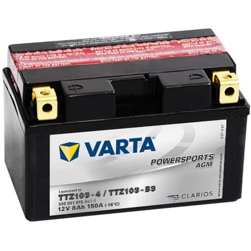 VARTA POWERSPORTS AGM 508 901 015 TTZ10S-BS 8AH 150A 12V L+