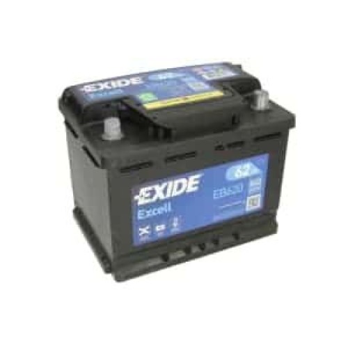 EXIDE EXCELL 62AH 540A R+