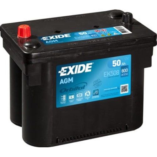 EXIDE START STOP AGM 50AH 800A L+
