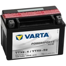 VARTA POWERSPORTS AGM 508 012 008 YTX9-BS 8AH 135A 12V L+