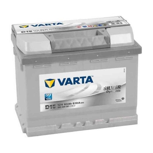 VARTA Silver Dynamic 563 400 061 63AH 610A R+