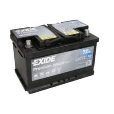 EXIDE PREMIUM 72AH 720A R+