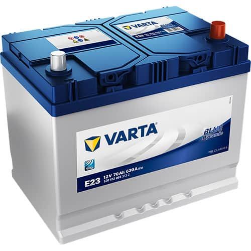 VARTA Blue Dynamic 570 412 063 70AH 630A R+ JIS