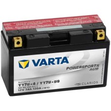 VARTA POWERSPORTS AGM 507 901 012 YT7B-BS 7AH 120A 12V L+