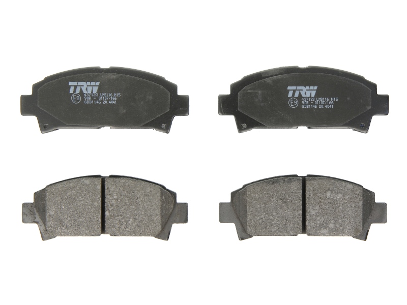 комплект спирачно феродо, дискови спирачки