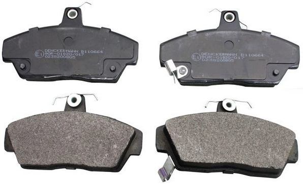 комплект спирачно феродо, дискови спирачки