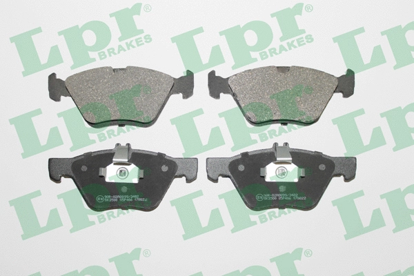 Комплект спирачно феродо, дискови спирачки