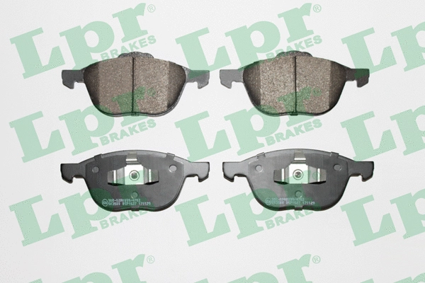 комплект спирачно феродо, дискови спирачки