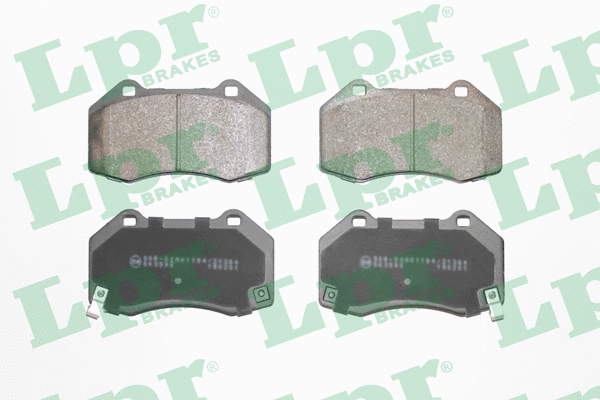 комплект спирачно феродо, дискови спирачки