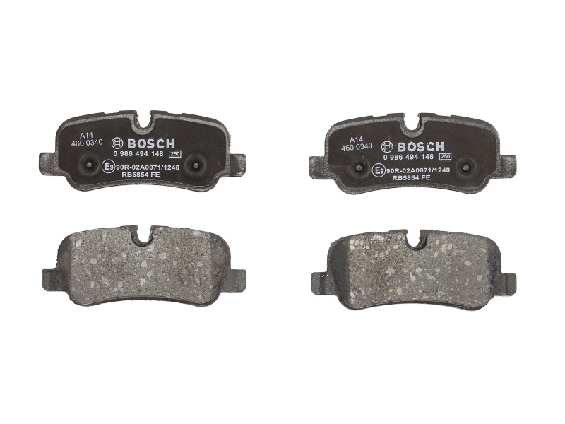 Комплект спирачно феродо, дискови спирачки за LAND ROVER DISCOVERY III (L319) 2.7 TD 4x4 – BOSCH 0 986 494 148