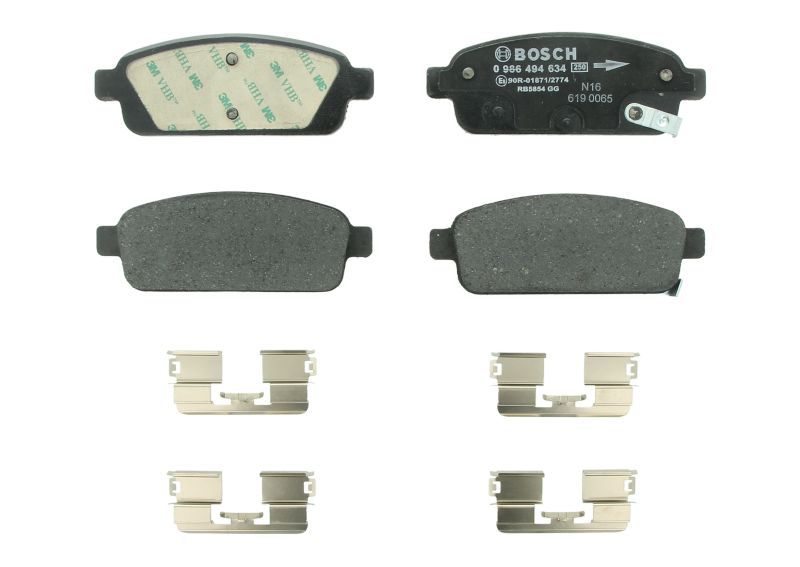 комплект спирачно феродо, дискови спирачки