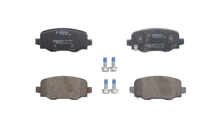 Комплект спирачно феродо, дискови спирачки за JEEP RENEGADE SUV (BU, B1, BV) 1.0 T-GDi – BOSCH 0 986 494 930