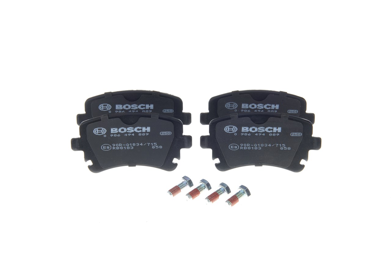 Комплект спирачно феродо, дискови спирачки за BENTLEY CONTINENTAL FLYING SPUR (3W_) 6.0 – BOSCH 0 986 494 889