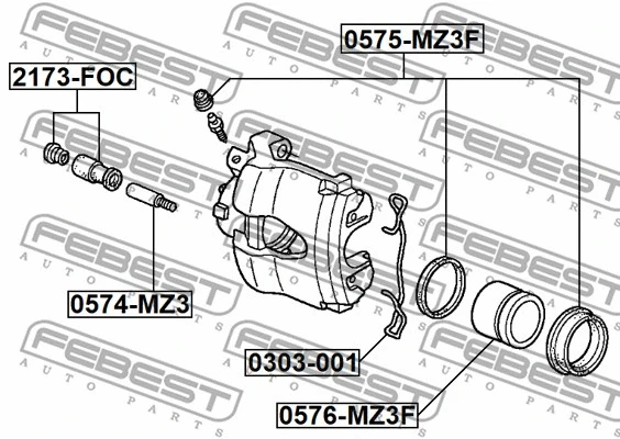 пружина, накладки за дискови спирачки