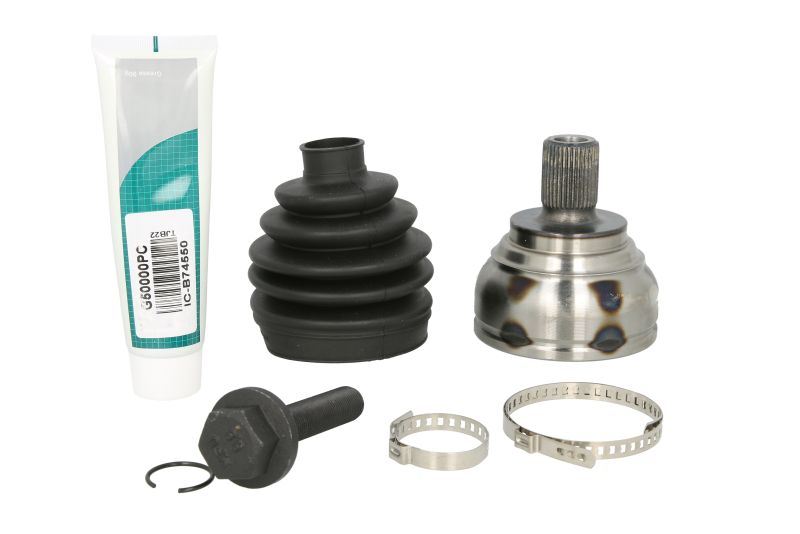 Каре комплект, полуоска