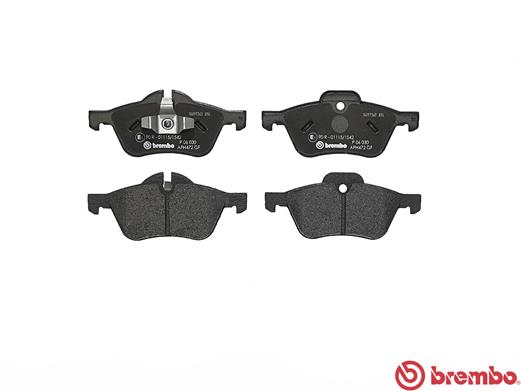 комплект спирачно феродо, дискови спирачки