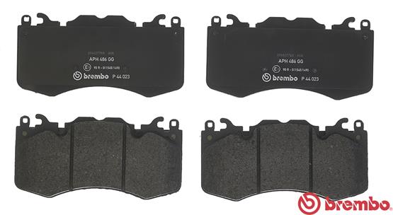 комплект спирачно феродо, дискови спирачки
