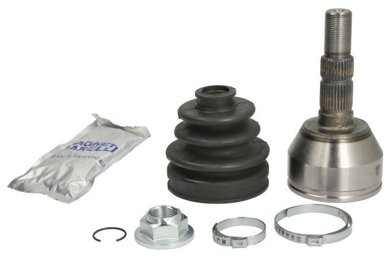 каре комплект, полуоска